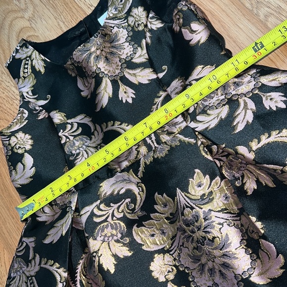 Formal Printed Dress - Picture 6 of 10